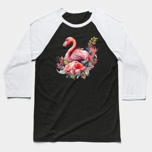 Flamingo Baseball T-Shirt